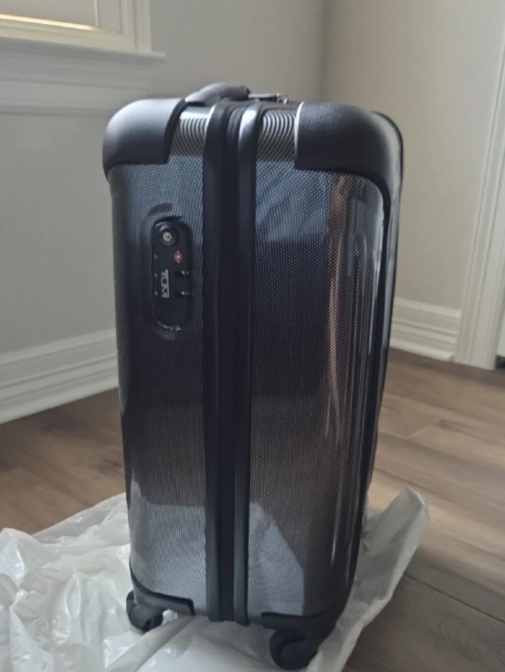Tumi Hard Shell Carry-On in Charcoal